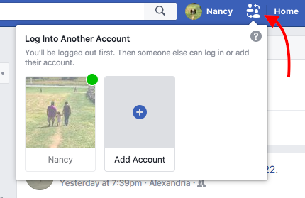 Facebook Switch Icon